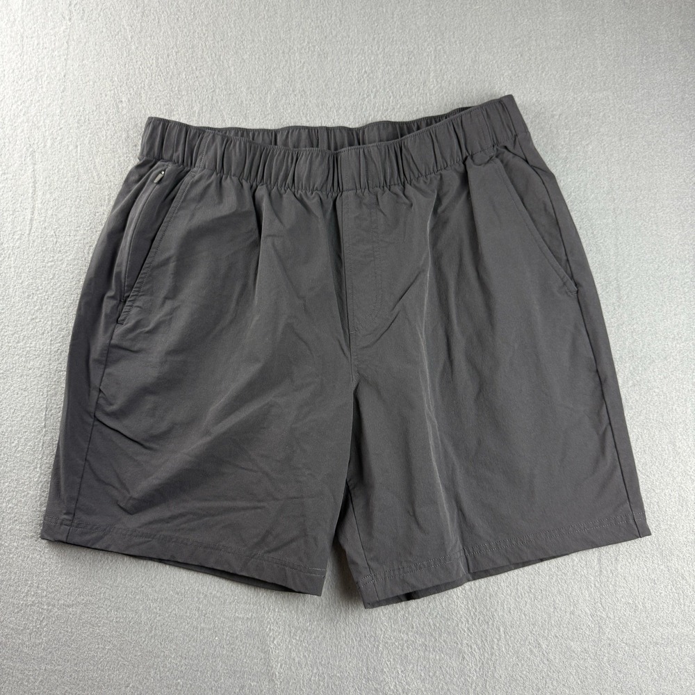 Rhoback Shorts Men's 2XL Black Everyday Performance Stretch Golf Athletic Trunks